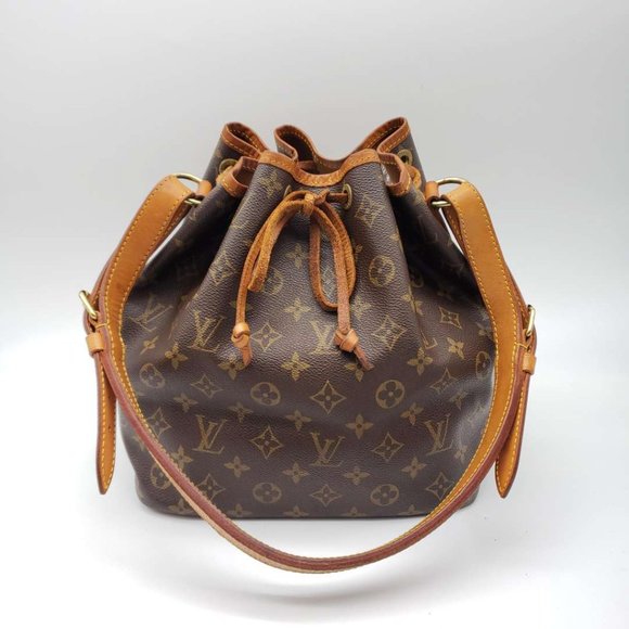 Louis Vuitton Handbags - 100% AUTHENTIC LOUIS VUITTON MONOGRAM PETIT NOE DRAWSTRING BAG #0450